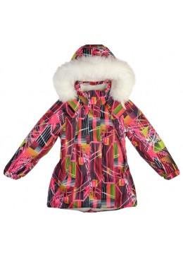 Garden baby зимняя куртка для девочки 105545-63/33 малиновая